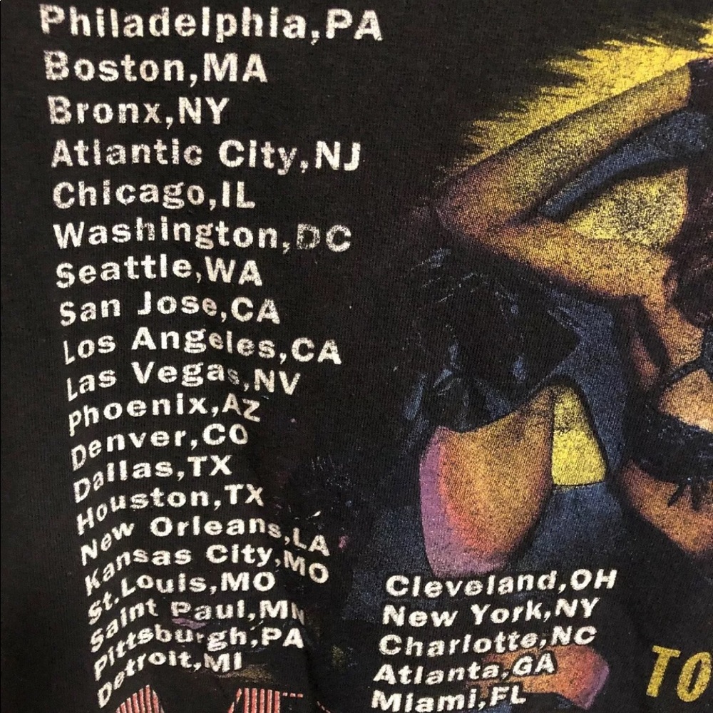 Madonna The MDNA Tour 2012 Oversized Tee T-Shirt - Picture 8 of 10